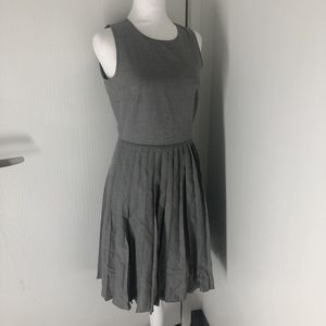 J. Crew Gray Sleeveless Dress